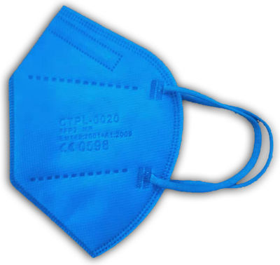 Media Sanex FFP2 NR Protective Mask Schutzmaske FFP2 Blau 50Stück