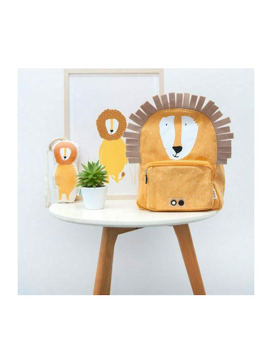 Trixie Mr. Lion School Bag Backpack Kindergarten in Orange color