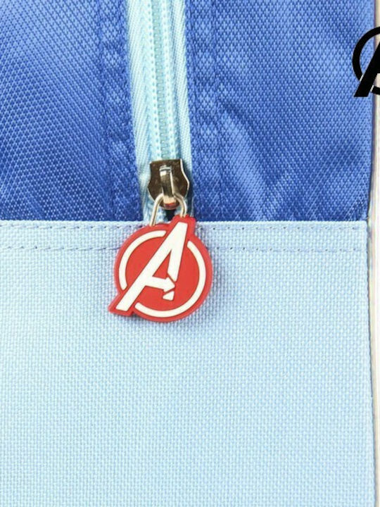 Cerda The Avengers School Bag Trolley Kindergarten in Blue color