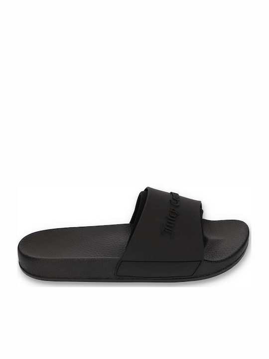 Juicy Couture Slides Μαύρα