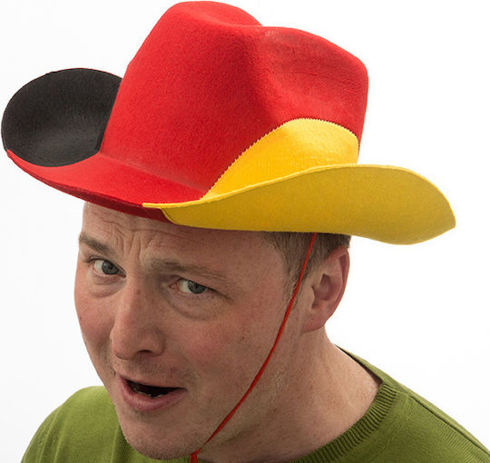 Cowboy Flag of Germany Carnival Hat