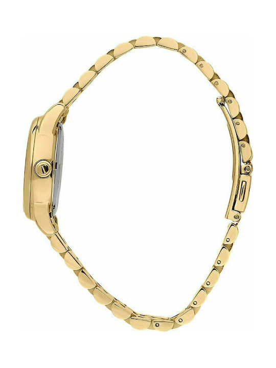 Trussardi T-Joy Womens Watch 30mm Battery with Gold Stainless Steel Bracelet