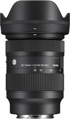 Sigma Full Frame Camera Lens 28-70mm f/2.8 DG DN Contemporary Standard Zoom for Leica L Mount Black