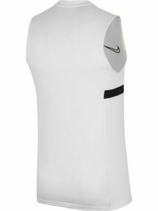 Nike Academy Ανδρική Μπλούζα Dri-Fit Αμάνικη Λευκή