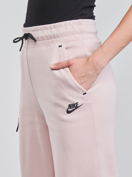 Tech Fleece Долнище на анцуг с гума Шампанско