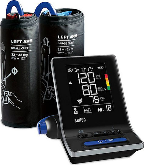 Braun Exact Fit 5 Connect Electronical Blood Pressure Monitor Arm with Bluetooth BUA6350EU