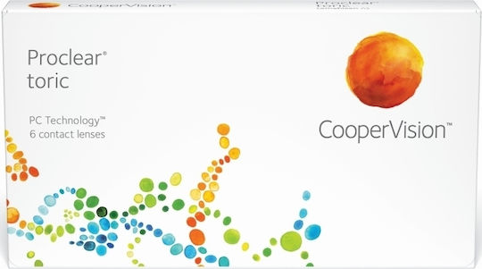 Cooper Vision Proclear Toric 6 Μηνιαίοι Αστιγματικοί Φακοί Επαφής Υδρογέλης