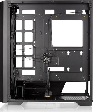 Raijintek Ponos TG4 Gaming Midi Tower Computer Case with Side Window Black
