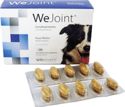 Wepharm WeJoint Medium Breed Tablets for Dogs Χονδροπροστατευτικά 30 tabs