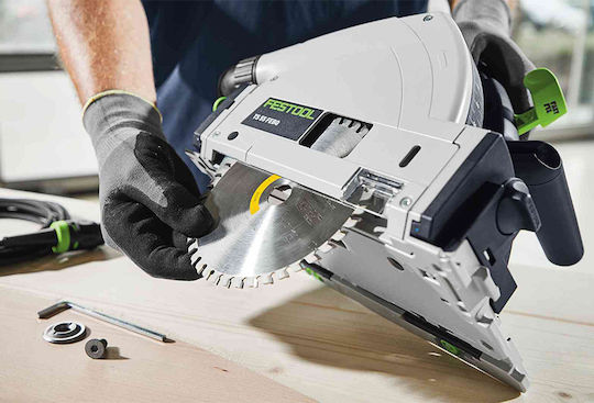 Festool TS 55 FEBQ-PLUS-FS Plunge Circular Saw 1200W with Speed Control and with Dust Extraction System