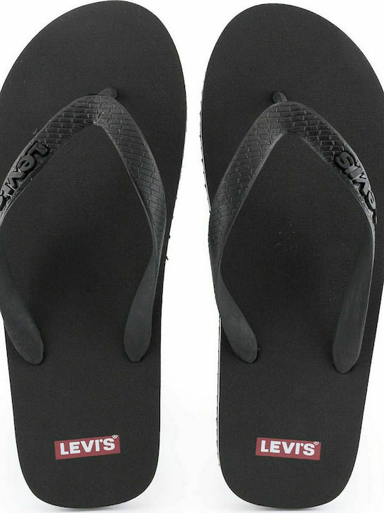 Levi's Men's Flip Flops Black