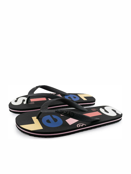 Levi's Herren-Flip-Flops Schwarz