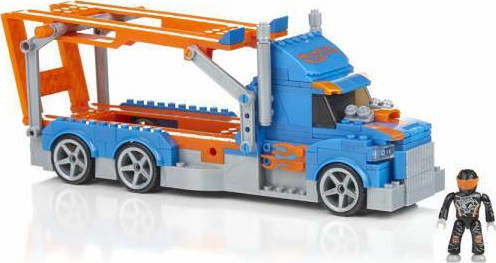 Mega Bloks Hot Wheels Urban Agent Stunt Rig Building Blocks for 5+ Years 258 Pieces