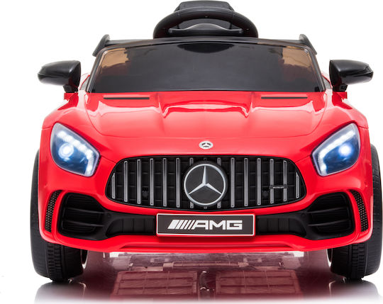 Детска Електрическа Кола Едноместен с Дистанционно управление Лицензиран Mercedes Benz AMG 12 волта Червен