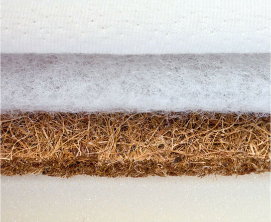 Sensillo Στρώμα Κούνιας με Κοκοφοίνικα 60cmx120cmx9cm