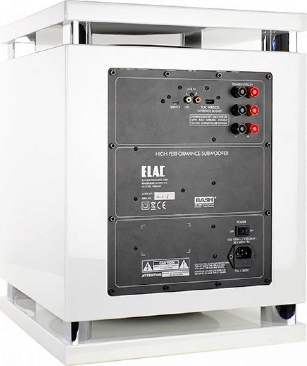 Elac SUB 2070 Αυτοενισχυόμενο Subwoofer με Ηχείο 10" 600W Λευκό
