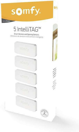 Somfy IntelliTAG Ασύρματος Αισθητήρας Επαφής 60x28x13.5mm 5τμχ
