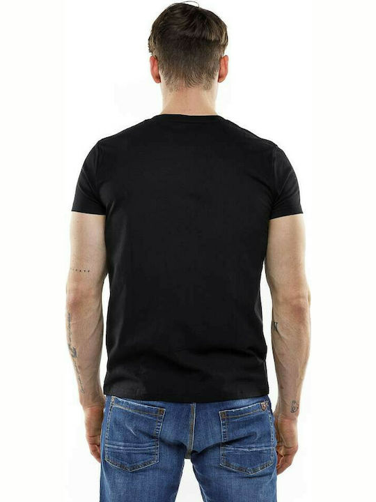 Devergo Men's Short Sleeve T-shirt Black