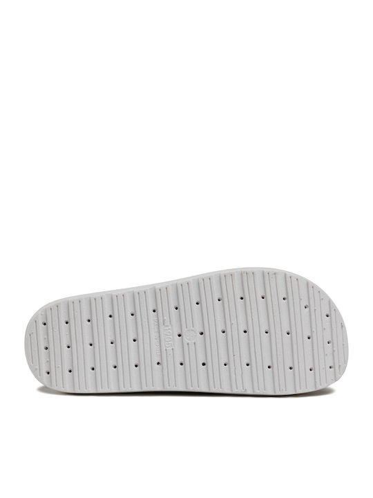 Women's Flat Sandals Flatforms in White Color