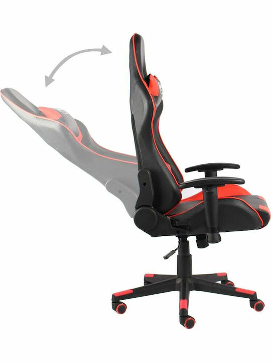 vidaXL 20491 Gaming Chair with Adjustable Arms Red