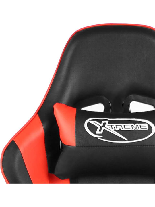 vidaXL 20491 Gaming Chair with Adjustable Arms Red