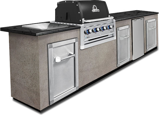 Broil King Regal 420 Grătar pe gaz Grătar 65bucx49buccm cu 4 buc 12.8kW