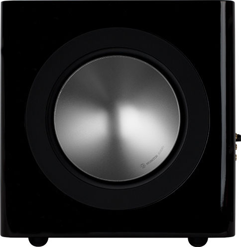 Monitor Audio Radius 380 Самоусилващ Субуфер с Говорител 8" 140W Черен гланц