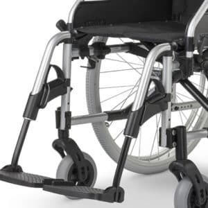 Meyra Eurochair 1.750 Αναπηρικό Αμαξίδιο 24" Ελαφρού Τύπου 50cm 1.750 Ασημί