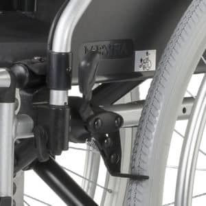 Meyra Eurochair 1.750 Αναπηρικό Αμαξίδιο 24" Ελαφρού Τύπου 50cm 1.750 Ασημί