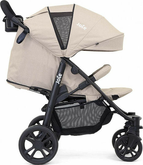 Joie Litetrax 4 Kinderwagen Geeignet für Neugeborene Beige 11kg