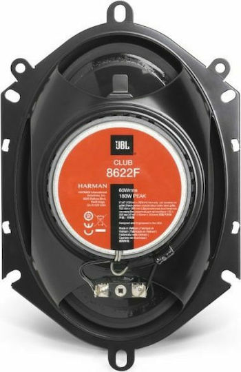 JBL Club 8622F Σετ Ηχεία Αυτοκινήτου 5x7" με 60W RMS (2 Δρόμων)