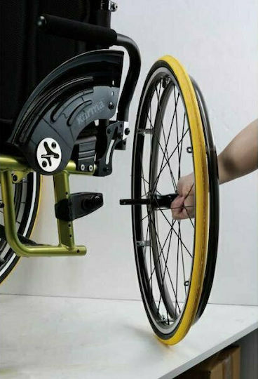 Karma Medical Ergo Live Leichter Rollstuhl 24" Licht Typ Rollstuhl 46cm Gray