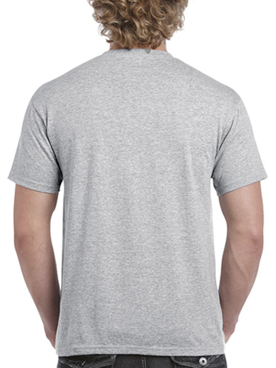 Gildan Werbe-T-Shirt in Gray Farbe