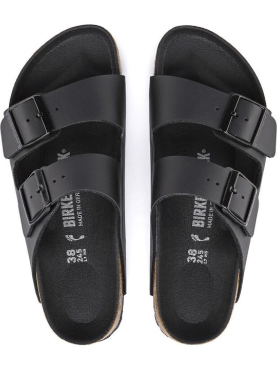 Arizona Birko-Flor Ανδρικά Σανδάλια σε Μαύρο Χρώμα Narrow Fit