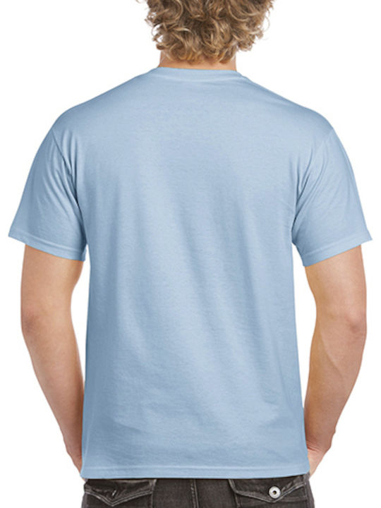 Gildan Men's Short Sleeve Promotional T-Shirt Light Blue 2000-069