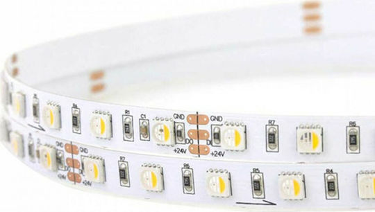 Woox Waterproof Smart LED Strip Wi-Fi 12V RGBW Light 5m Type SMD5050 with Power Supply & WiFi Controller