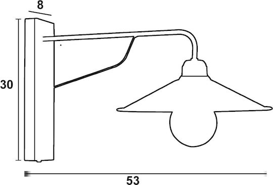 ArkoLight Wall Lamp 30x40cm