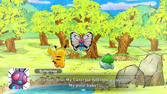 Pokemon Mystery Dungeon Rescue Team DX Превключвател Игра (Употребявана)
