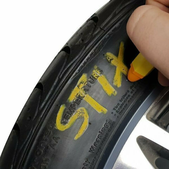 Stix Reifenkreide Reparaturpaste für Autoreifen Gelb Gelb