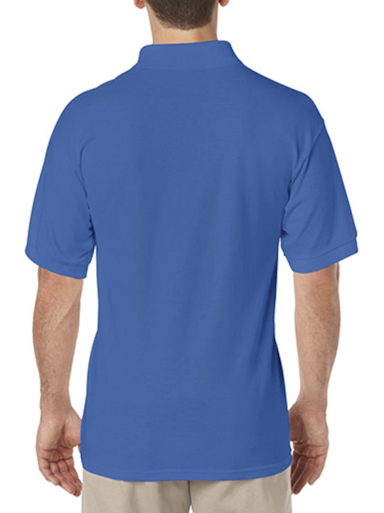 Gildan Men's Short Sleeve Promotional Blouse Blue