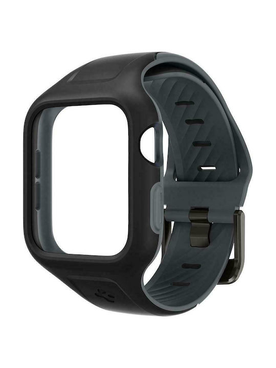 Spigen Liquid Air Pro Silikonhülle in Schwarz Farbe für Apple Watch 40mm