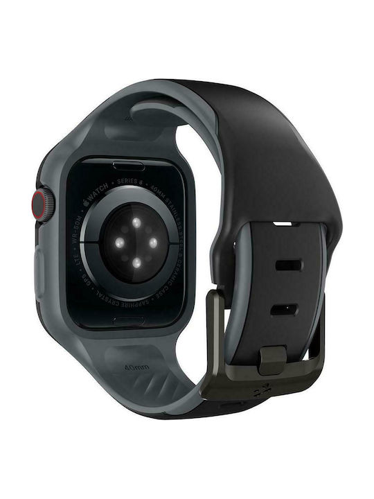 Spigen Liquid Air Pro Silicone Case Black Colour for Apple Watch 44mm