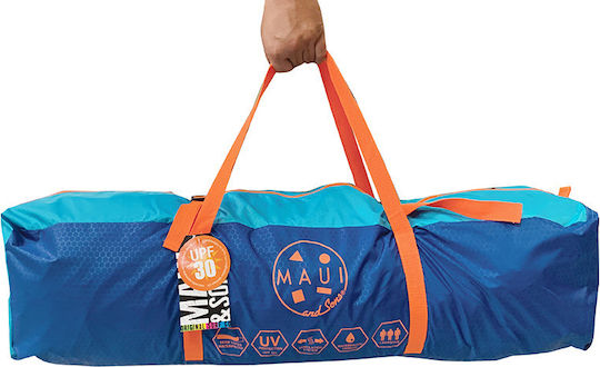 Maui & Sons Automatic Camping Tent Blue 3 Seasons for 3 People 220x220x140cm