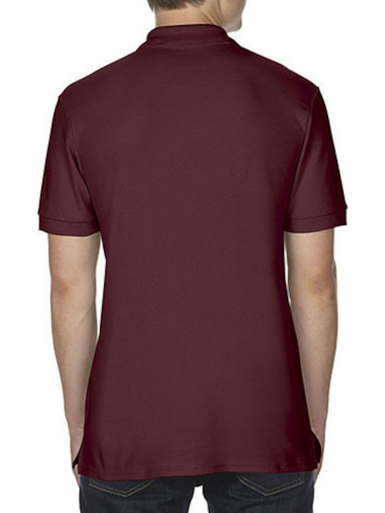 Gildan Men's Short Sleeve Promotional Blouse Burgundy