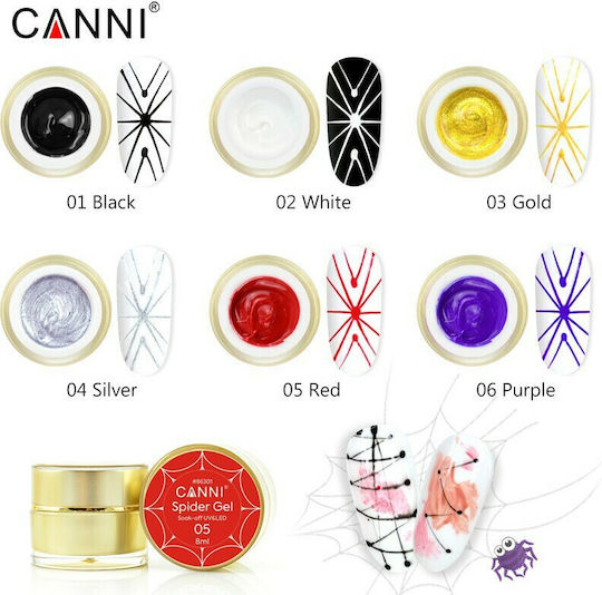 Canni Nail Art Gel Νυχιών 01 8ml