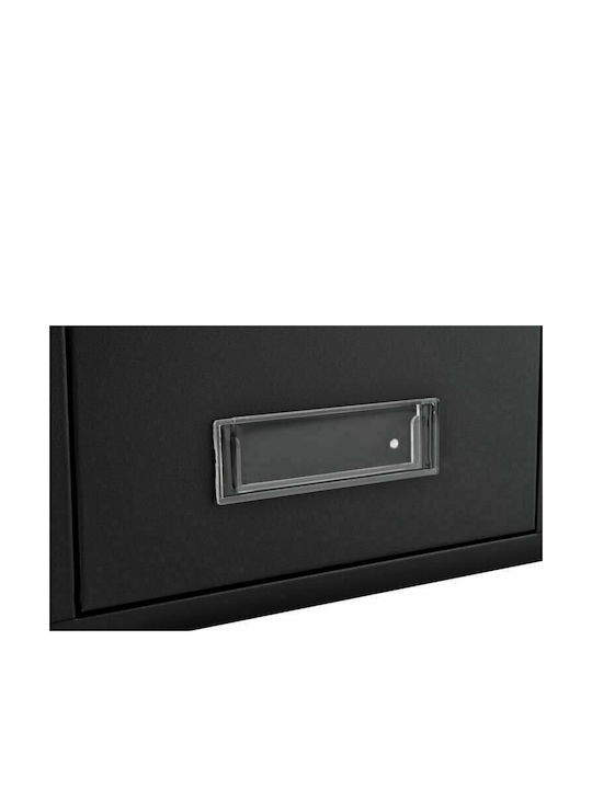 Malatec Outdoor Mailbox Metallic in Black Color 21.7x8.5x32cm