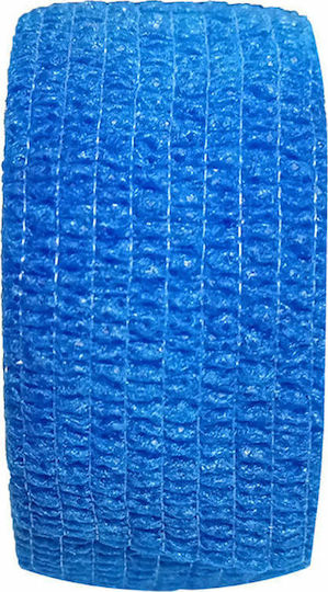 Medicin Elastic Cohesive Bandage 2.5cm x 4.5m Blue