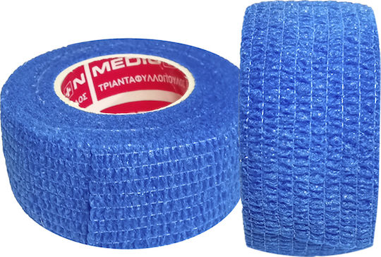 Medicin Elastic Cohesive Bandage 2.5cm x 4.5m Blue