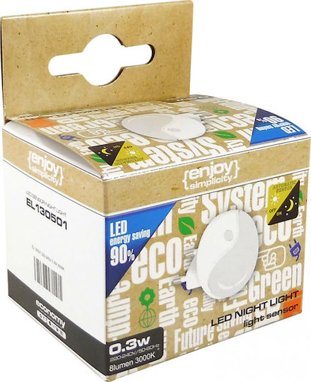 Elvhx LED Lumină de noapte 1buc