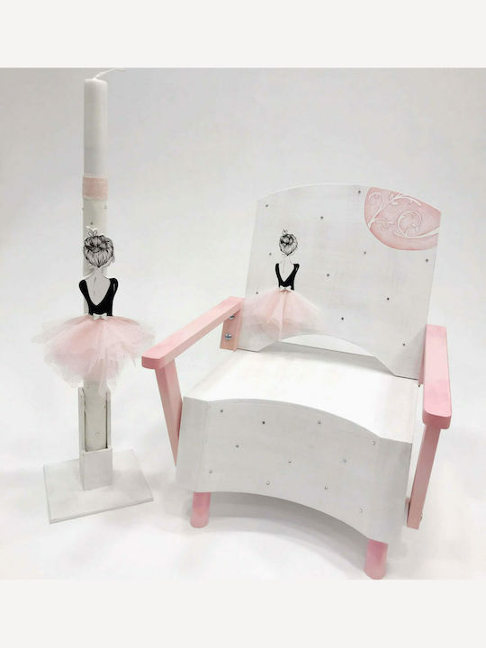 Elena Manakou Baptism Set with Ballerina Theme